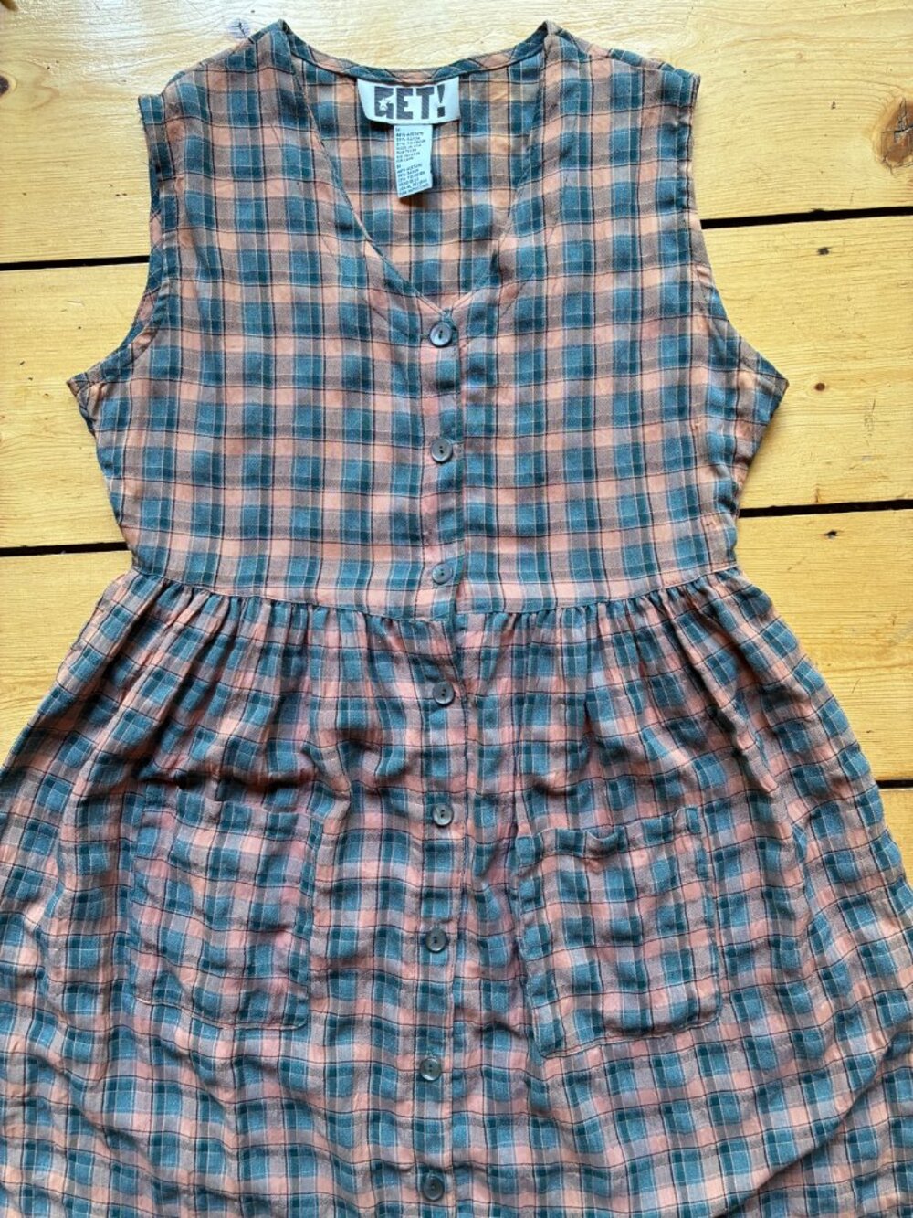 Vintage Lightweight Summer Dress Cottagecore - Picture 3 of 4